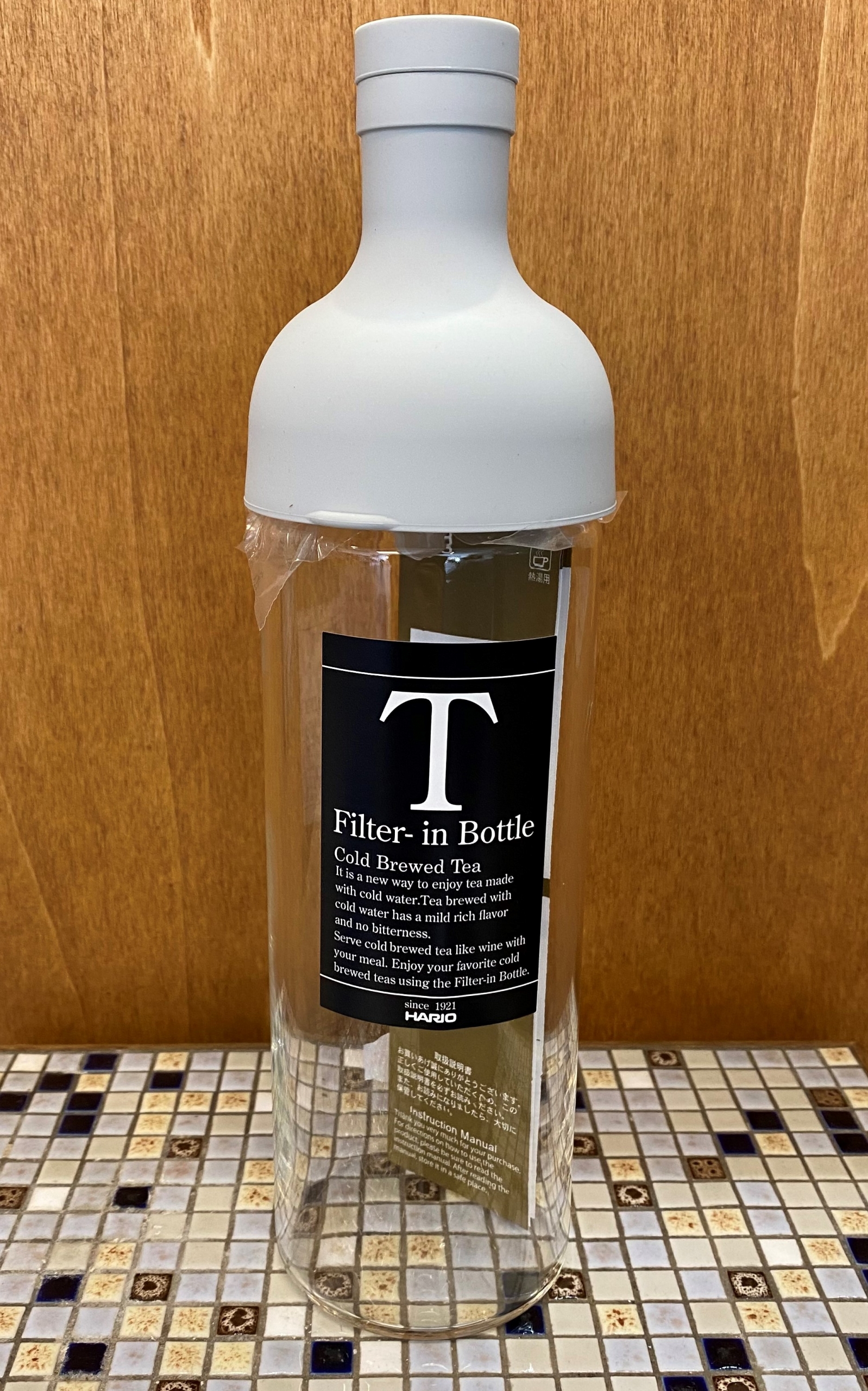 Filter in bottle -